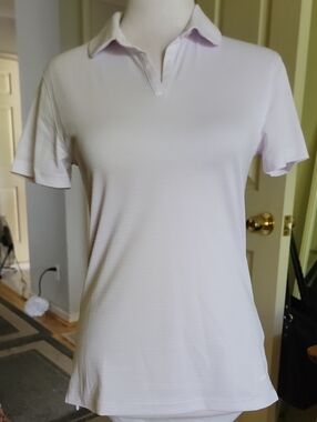 Nike Women’s Classic Collar Polo Top - Light Lavender